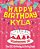 Happy Birthday Kyla - The Big Birthday Activity Book: Personalized Children's Activity Book-.. - Imagem 1