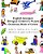 English-Georgian Bilingual Children's Picture Dictionary Book Of Colors-.. - Imagem 1