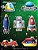 Sticker Album For Boys: 100 Plus Pages For Permanent Sticker Collection, Activity Book For Boys, Green - 8.5 By 11-.. - Imagem 1