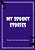 My Spooky Stories: Write Your Own Ghost Stories, 100 Pages, Midnight Purple-.. - Imagem 1
