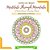 Meditate Through Mandala Hand Drawn Colouring Book: Creative Art Therepy-.. - Imagem 1