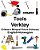 English-Norwegian Tools/Verktøy Children's Bilingual Picture Dictionary-.. - Imagem 1
