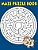 Maze Puzzle Book: Maze Book For Kids Funny Maze Puzzle Game Book 1 Game Per Page Large Print With Solution Variety Orthogonal, Diameter-.. - Imagem 1