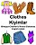 English-Uzbek Clothes/Kiyimlar Bilingual Children's Picture Dictionary-.. - Imagem 1