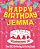 Happy Birthday Jemma - The Big Birthday Activity Book: (Personalized Children's Activity Book)-.. - Imagem 1