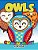Owls Coloring Book For Kids: Cute Animals Large Patterns To Color For Kids Ages 2-4,4-8-.. - Imagem 1