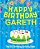 Happy Birthday Gareth - The Big Birthday Activity Book: Personalized Children's Activity Book-.. - Imagem 1