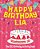 Happy Birthday Lia - The Big Birthday Activity Book: Personalized Children's Activity Book-.. - Imagem 1