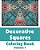 Decorative Squares Coloring Book (Volume 1)-.. - Imagem 1