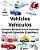 English-Spanish (Castilian) Vehicles/Vehículos Children's Bilingual Picture Dictionary-.. - Imagem 1