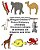 English-Spanish (Latin America) Bilingual Children's Picture Dictionary Of Animals Diccionario Bilingüe De Animales Con Imágenes Para Niños-.. - Imagem 1
