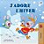 I Love Winter (French Children's Book)-.. - Imagem 1