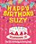 Happy Birthday Suzy - The Big Birthday Activity Book: Personalized Children's Activity Book-.. - Imagem 1