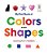 My First Book Of Colors And Shapes: Learning Fun For Toddlers-.. - Imagem 1