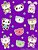 Sticker Album For Girls: 100 Plus Pages For Permanent Sticker Collection, Activity Book For Girls, Purple - 8.5 By 11-.. - Imagem 1