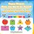 Happy Shapes Make The World Go 'Round! Learning About Shapes For Kids - Baby & Toddler Size & Shape Books-.. - Imagem 1