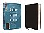 Niv, Quest Study Bible, Large Print, Bonded Leather, Black, Comfort Print: The Only Q And A Study Bible-.. - Imagem 1