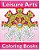Leisure Arts Coloring Books: Amazing Mandalas Coloring Book For Adults, Easy Mandalas, Coloring Is Fun, Reduce Stress And Beautiful Relaxation-.. - Imagem 1