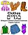 English-Hebrew Clothes Bilingual Children's Picture Dictionary-.. - Imagem 1