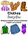 English-Lao (Laotian) Clothes Bilingual Children's Picture Dictionary-.. - Imagem 1
