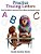 Practice Tracing Letters: Emit The Multi- Coloured Lion And Erica Get Ready-.. - Imagem 1
