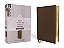 Nasb, Thinline Bible, Large Print, Passaggio Setting, Leathersoft, Brown, Red Letter, 1995 Text, Comfort Print: Elegantly Uniting Single And Double Co-.. - Imagem 1