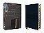 Niv, Thinline Reference Bible (Deep Study At A Portable Size), Leathersoft, Navy, Red Letter, Thumb Indexed, Comfort Print-.. - Imagem 1