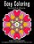 Easy Coloring: Adult Coloring Book For Beginners, Seniors And Individuals With Low Vision-.. - Imagem 1