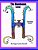 The Handsome Letter H Coloring Book-.. - Imagem 1