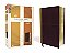 Kjv, Amplified, Parallel Bible, Large Print, Leathersoft, Tan/Burgundy, Red Letter Edition: Two Bible Versions Together For Study And Comparison-.. - Imagem 1
