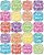 Scribble Stickers - 120 Stickers - Tcr 3054-.. - Imagem 1