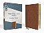 Niv, Personal Size Bible, Large Print, Leathersoft, Brown, Red Letter Edition, Comfort Print-.. - Imagem 1