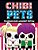 Chibi Pets Coloring Book Midnight Edition: An Adult Coloring Book With Cute Adorable Pets Relaxing Patterns For Animal Lovers And Fun Chibi Pets Color-.. - Imagem 1