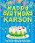 Happy Birthday Karson - The Big Birthday Activity Book: Personalized Children's Activity Book-.. - Imagem 1