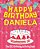 Happy Birthday Daniela - The Big Birthday Activity Book: (Personalized Children's Activity Book)-.. - Imagem 1