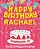 Happy Birthday Rachael - The Big Birthday Activity Book: Personalized Children's Activity Book-.. - Imagem 1