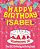 Happy Birthday Isabel - The Big Birthday Activity Book: (Personalized Children's Activity Book)-.. - Imagem 1