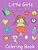 Little Girls Coloring Book: Coloring Book For Toddler Girls: Toddler Coloring Book With Cute Pictures For Little Girls To Color-.. - Imagem 1