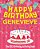 Happy Birthday Genevieve - The Big Birthday Activity Book: (Personalized Children's Activity Book)-.. - Imagem 1