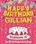 Happy Birthday Gillian - The Big Birthday Activity Book: (Personalized Children's Activity Book)-.. - Imagem 1