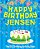 Happy Birthday Jensen - The Big Birthday Activity Book: Personalized Children's Activity Book-.. - Imagem 1