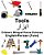 English-Persian (Farsi) Tools Children's Bilingual Picture Dictionary-.. - Imagem 1