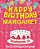 Happy Birthday Margaret - The Big Birthday Activity Book: (Personalized Children's Activity Book)-.. - Imagem 1