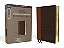 Niv, Personal Size Reference Bible, Large Print, Imitation Leather, Brown, Red Letter Edition, Comfort Print-.. - Imagem 1