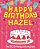 Happy Birthday Hazel - The Big Birthday Activity Book: (Personalized Children's Book)-.. - Imagem 1