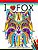 I Love Fox Coloring Book For Adult: An Adult Coloring Book For Grown-Ups-.. - Imagem 1