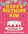 Happy Birthday Kim - The Big Birthday Activity Book: (Personalized Children's Activity Book)-.. - Imagem 1
