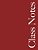 Class Notes: Narrow Rule - Maroon Cover - 108 Pages-.. - Imagem 1