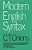 Modern English Syntax-.. - Imagem 1
