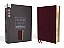 Nasb, Thinline Bible, Large Print, Bonded Leather, Burgundy, Red Letter Edition, 1995 Text, Comfort Print-.. - Imagem 1